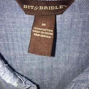 Light weight blue jean shirt dress!NWT